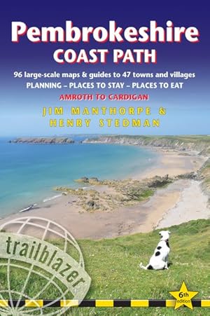 Seller image for Pembrokeshire Coast Path : Amroth to Cardigan; 96 Large-Scale Walking Maps and Guides to 47 Towns and Villages; Planning, Places to Stay, Places to Eat for sale by GreatBookPricesUK
