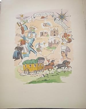 Seller image for Charentes et Poitou au bon vieux temps - Folklore du pays d'ouest for sale by L'ENCRIVORE (SLAM-ILAB)