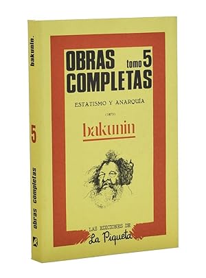 Image du vendeur pour OBRAS COMPLETAS, VOLUMEN 5. ESTATISMO Y ANARQUA mis en vente par Librera Monogatari