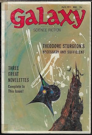 Image du vendeur pour GALAXY Science Fiction: April, Apr. 1971 ("A Time of Changes") mis en vente par Books from the Crypt