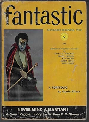 Image du vendeur pour FANTASTIC: November - December, Nov. - Dec. 1953 mis en vente par Books from the Crypt