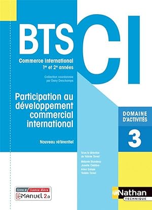 domaine d'activités 3 : participation au développement commercial international : BTS CI 1re et 2...