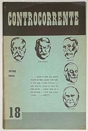 Controcorrente. New series no. 18 (June 1960)