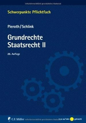 Imagen del vendedor de Grundrechte. Staatsrecht II a la venta por WeBuyBooks