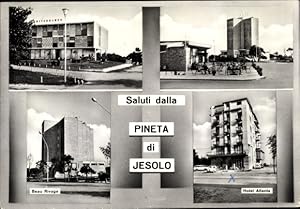 Immagine del venditore per Ansichtskarte / Postkarte Pineta Lido di Jesolo Veneto, Hotel Atlanta, Beau Rivage, Mediterraneo venduto da akpool GmbH
