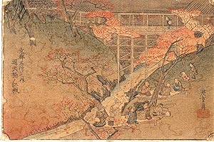 Antique Print-FAMOUS PLACES OF KYOTO-Utagawa-c. 1834