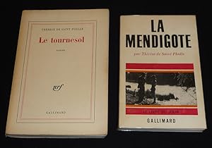 Bild des Verkufers fr Lot de 2 ouvrages de Thrse de Saint Phalle : La Mendigote - Le Tournesol (2 volumes) zum Verkauf von Abraxas-libris