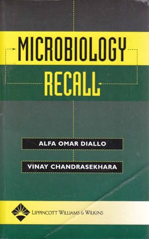 Seller image for Microbiology Recall for sale by Goulds Book Arcade, Sydney