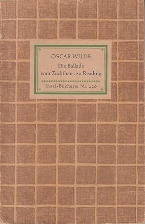 Die Ballade vom Zuchthaus zu Readin - Insel-Bücherei Nr. 220