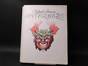 Bild des Verkufers fr Richard Strauss: Intermezzo. Eine brgerliche Komdie mit sinfonischen Zwischenspielen in zwei Aufzgen. Musik von Richard Strauss. Opus 72. Klavierauszug von Otto Singer. zum Verkauf von Antiquariat Kelifer