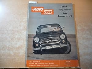 DAS AUTO, MOTOR UND SPORT. Heft 6/15. März 1958