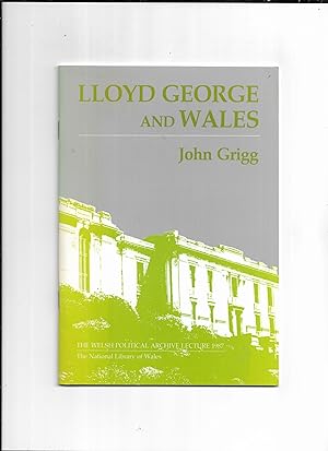 Immagine del venditore per Lloyd George and Wales : Welsh Political Archive Lecture 1987. venduto da Gwyn Tudur Davies