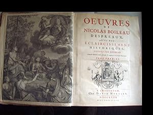 Bild des Verkufers fr Oeuvres. Nouvelle Edition revu, corrige & augmente de diverses Remarques. Bd. 1 (v. 2). zum Verkauf von Zentralantiquariat Leipzig GmbH