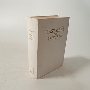 Imagen del vendedor de Gastmahl fr Imperia. Ein Raffael-Roman. a la venta por Antiquariat Bookfarm