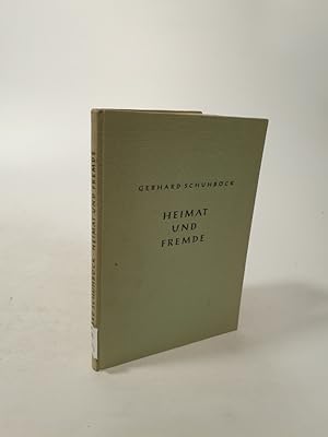 Seller image for Heimat und Fremde. Gedichte. for sale by Antiquariat Bookfarm