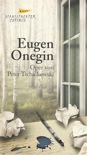 Seller image for Programmheft Peter Tschaikowski EUGEN ONEGIN Premiere 29. Januar 2011 Spielzeit 2010 / 2011 Heft Nr. 8 for sale by Programmhefte24 Schauspiel und Musiktheater der letzten 150 Jahre