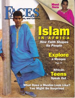 Seller image for Faces: People Places and Cultures, February 2008 Vol. 24 No 6: Islam in Africa-How Faith Shapes Its People for sale by Never Too Many Books