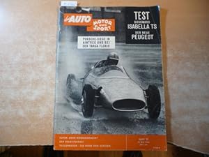 DAS AUTO, MOTOR UND SPORT. Heft 11/21. Mai 1960