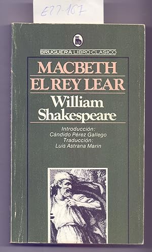 Seller image for MACBETH / EL REY LEAR for sale by Libreria 7 Soles