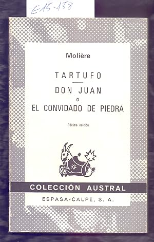 Seller image for TARTUFO / DON JUAN O EL CONVIDADO DE PIEDRA for sale by Libreria 7 Soles
