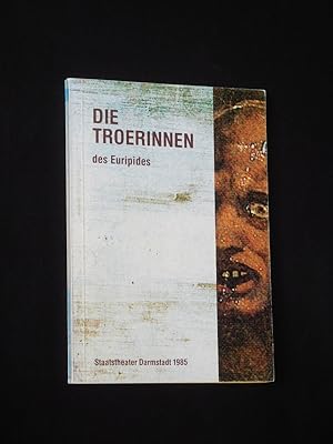 Bild des Verkufers fr Programmbuch 29 Staatstheater Darmstadt 1985/86. DIE TROERINNEN DES EURIPIDES. Insz.: Maria Reinhard, Bhne/ Kostme: Dietlind Konold. Mit Christine Pauli, Georg Martin, Eva Spott, Susanne Ruppik, Alexandra Tichy, Winfried Kppers, Markus van Ghemen, Ellebi Bachmann, Moritz Biehl, Jula Brech, Dagmar Tempel (Stckabdruck) zum Verkauf von Fast alles Theater! Antiquariat fr die darstellenden Knste