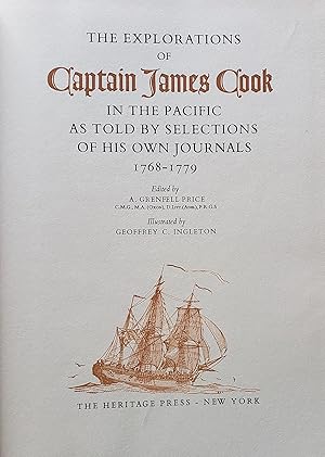 Seller image for The Explorations of Captain James Cook in the Pacific as told by selections of his own journals 1768-1779 for sale by MyLibraryMarket