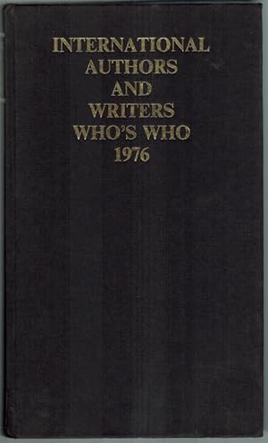 The International authors and writers Who's Who. Seventh edition.