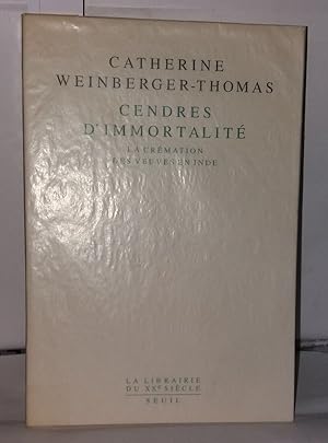 Image du vendeur pour Cendres d'immortalit : La crmation des veuves en Inde mis en vente par Librairie Albert-Etienne