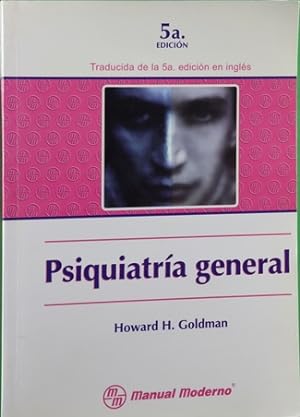 Bild des Verkufers fr Psiquiatra General. 5 Edicin zum Verkauf von Librera Alonso Quijano