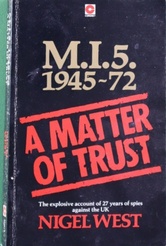 Seller image for A Matter of Trust for sale by Librería Alonso Quijano