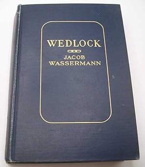 Imagen del vendedor de Wedlock a la venta por Easy Chair Books