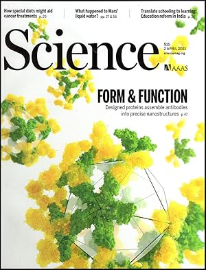 Science Magazine: Three Issues (April 2021)