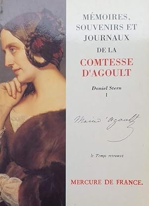 Image du vendeur pour Mmoires, souvenirs et journaux de la Comptesse D'Agoult. Daniel Stern. 1 mis en vente par librisaggi