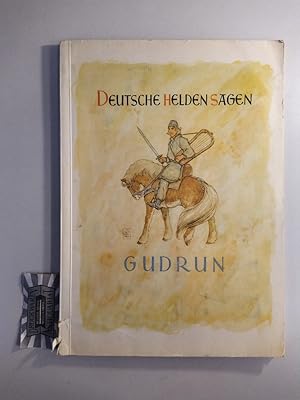 Seller image for Die Gudrun Sage. Serie 7 - 48 Bilder. for sale by Druckwaren Antiquariat