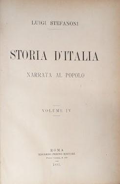Storia d'Italia narrata al popolo, volume IV: parte ottava (continuazione: i comuni (dall'anno 11...