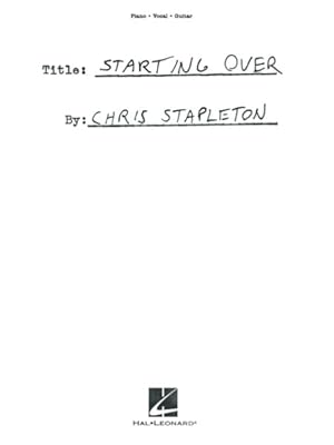 Immagine del venditore per Chris Stapleton - Starting over venduto da GreatBookPrices