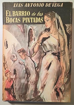 Imagen del vendedor de EL BARRIO DE LAS BOCAS PINTADAS - Barcelona 1954 - Primera edicin a la venta por Llibres del Mirall