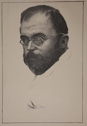 Bild des Verkufers fr "Robert Diez". Original-Lithographie, am Unterrand typographisch bezeichnet. zum Verkauf von Antiquariat  Braun