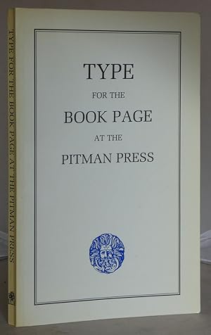 Type for the book Page at the Pitman Press
