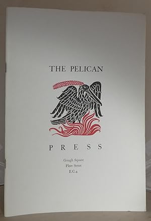 The Pelican Press: An Adventure in Tupographic Design: Francis Meynell and Stanley Morison in Col...