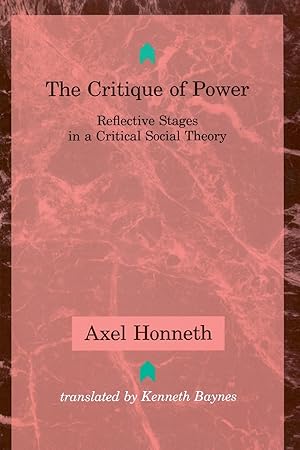 Seller image for Honneth, A: The Critique of Power for sale by moluna