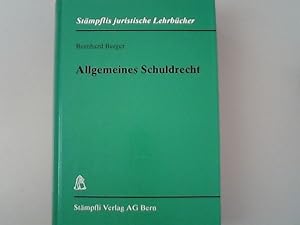 Seller image for Allgemeines Schuldrecht. Stmpflis juristische Lehrbcher. for sale by Antiquariat Bookfarm