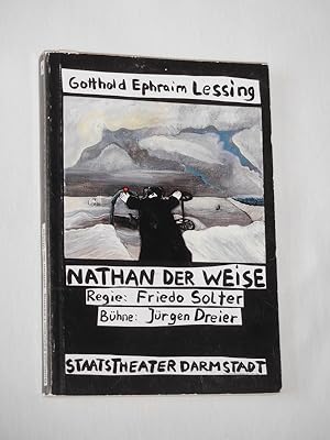 Bild des Verkufers fr Programmbuch 13 Staatstheater Darmstadt 1984/85. NATHAN DER WEISE von Lessing. Insz.: Friedo Solter, Bhne/ Kostme: Jrgen Dreier. Mit Wolf Fls (Nathan), Rainer Friedrichsen, Alexandra Tichy, Eva Spott, Eva Hrbiger, Uwe Eric Laufenberg, Georg Marin, Hagen Marks, Peter Hackenberger zum Verkauf von Fast alles Theater! Antiquariat fr die darstellenden Knste