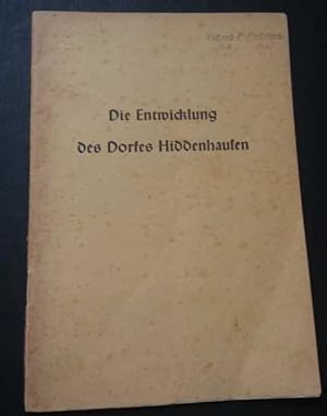 Entwicklung des Dorfes Hiddenhausen