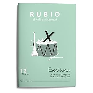 Seller image for Escritura RUBIO 12 for sale by Imosver