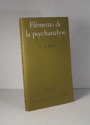 Éléments de psychanalyse