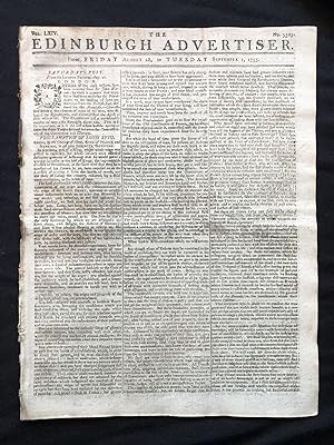 1795 newspaper LOUIS XVIII DECLARES himself KING of FRANCE in FRENCH REVOLUTION, with a complete ...