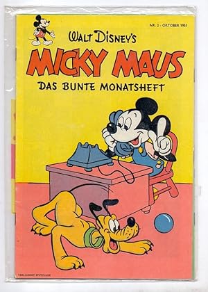 Immagine del venditore per Micky Maus [Walt Disneys Micky Maus], Nr. 14/1986 mit der Reprint-Beilage: Micky Maus Nr. 2 vom Oktober 1951. venduto da Kunze, Gernot, Versandantiquariat
