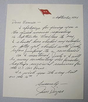 General Dozier handwritten Letter