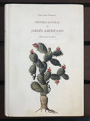 Historia Natural, O, Jardín Americano; manuscrito de 1801